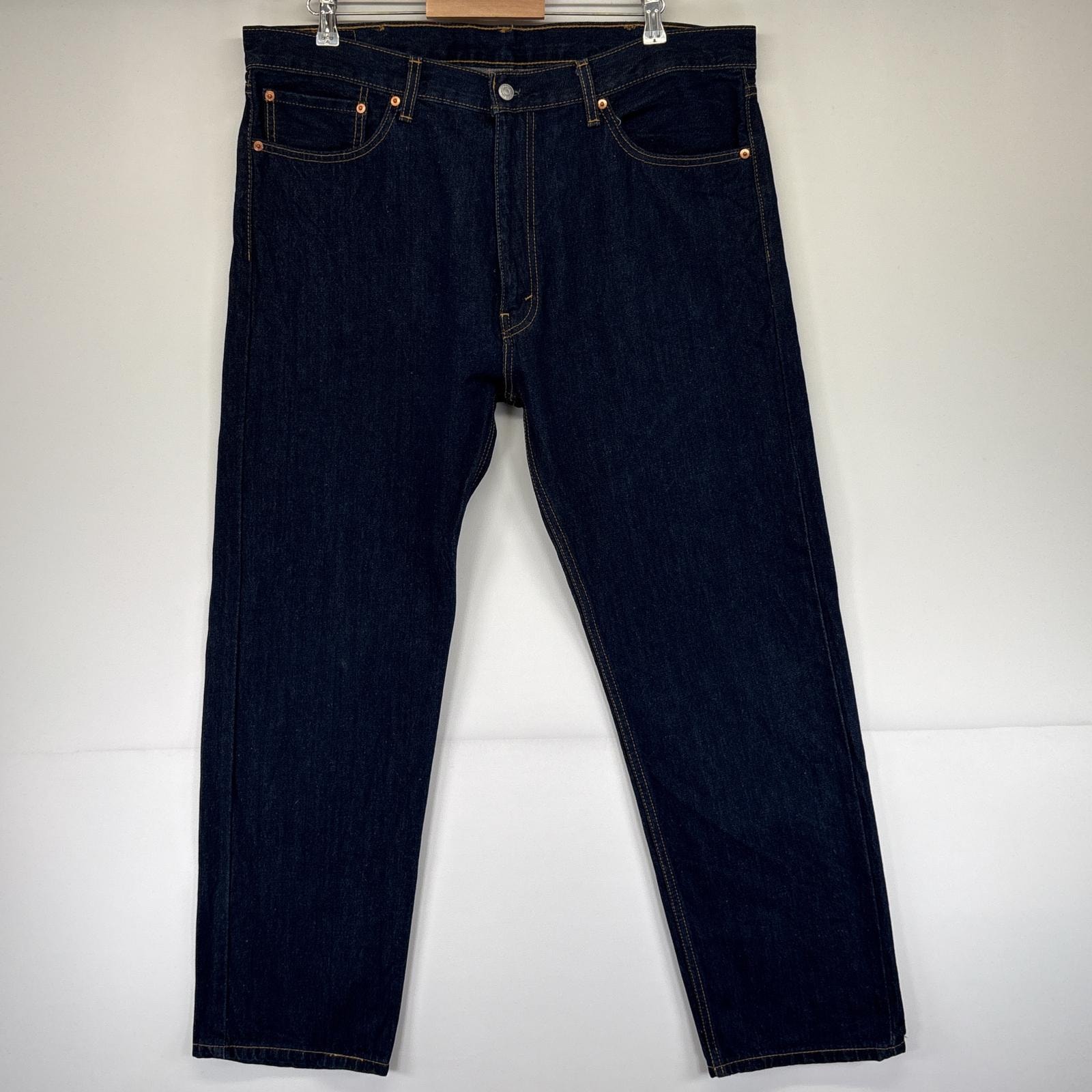 古着 リーバイス Levi's デニムパンツ 505 ストレート 大きいサイズ ジップフライ 5ポケット ジーパン ジーンズ w40 L32 インディゴブルー メンズ
