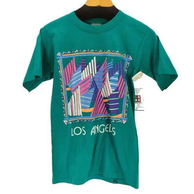 90S カジュアルロゴプリントTシャツ【1143562471914】