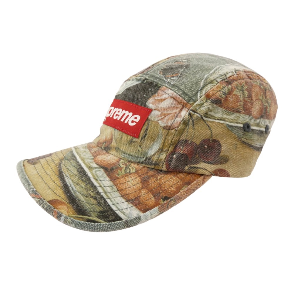 Supreme シュプリーム 帽子 23SS Strawberries Camp Cap ストロベリー ボックスロゴ キャップ マルチカラー系【中古】