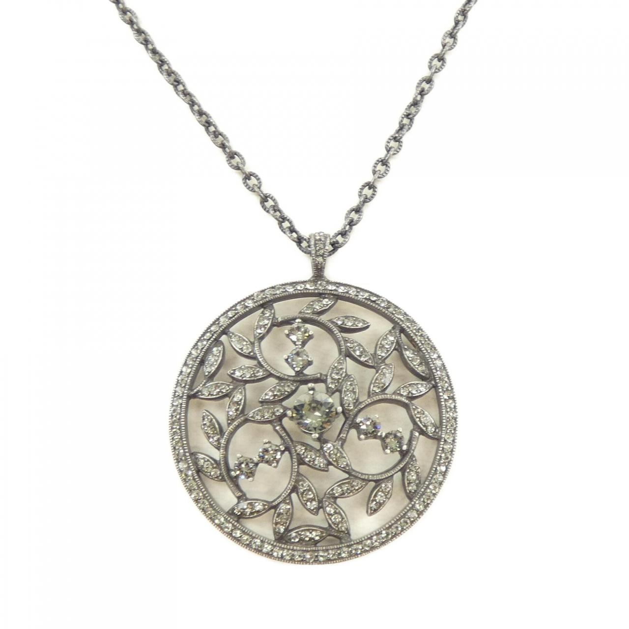 フォクシー FOXEY 25722 CRYSTAL MOON NECKLACE