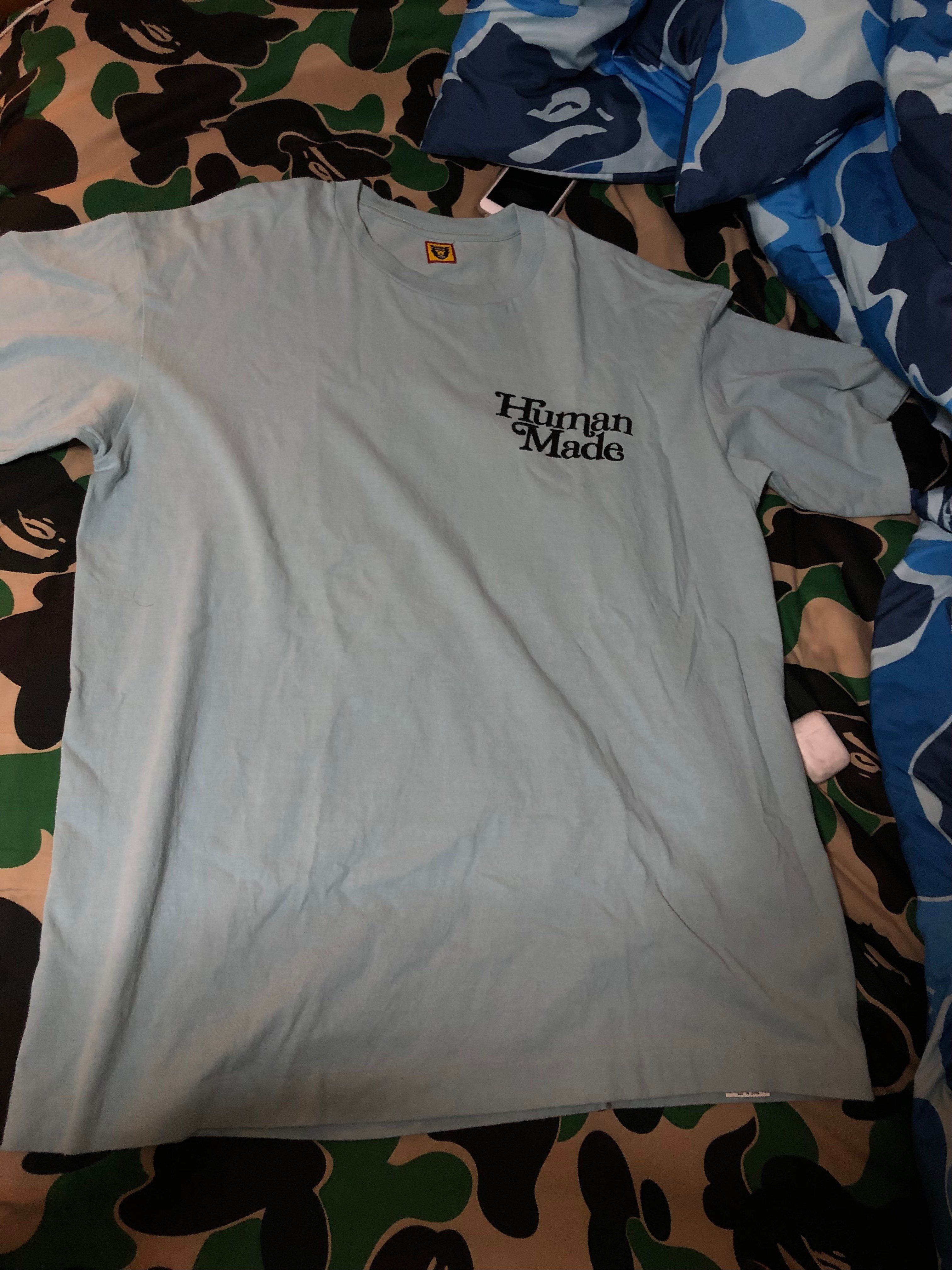 HUMAN MADE Girls Don ’t Cry T-shirt "Blue" / VERDY XX20TE012