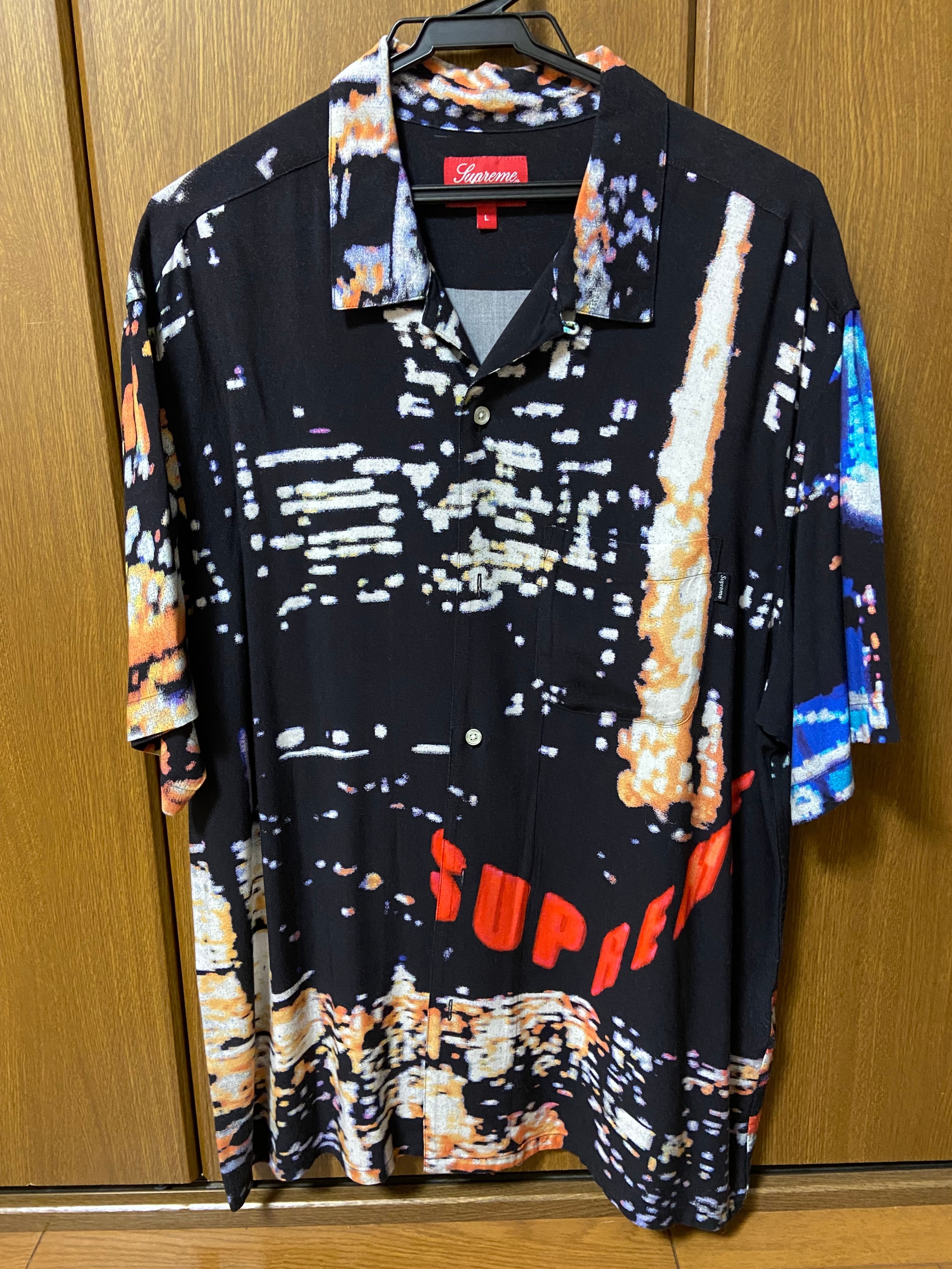Supreme City Lights Rayon S/S Shirt 