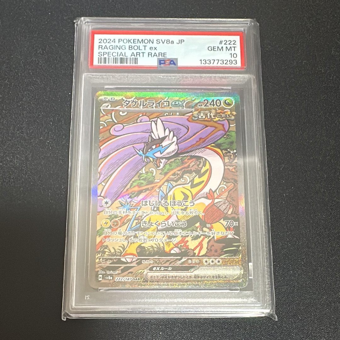 タケルライコex SAR [SV8a 222/187](ハイクラスパック「テラスタルフェスex」)
