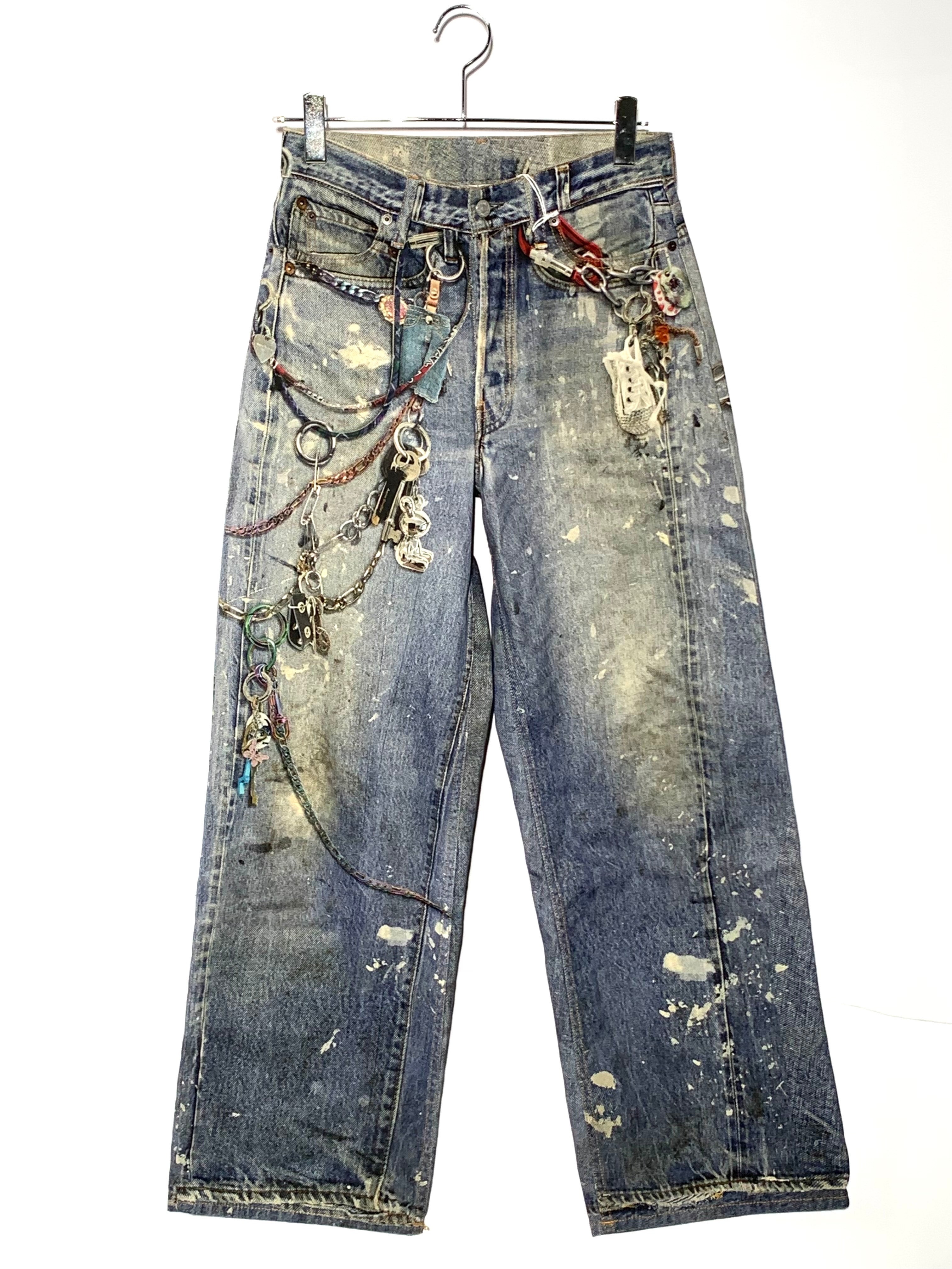 Acne Studios Baggy Fit Jeans 1981F "Mid Blue"