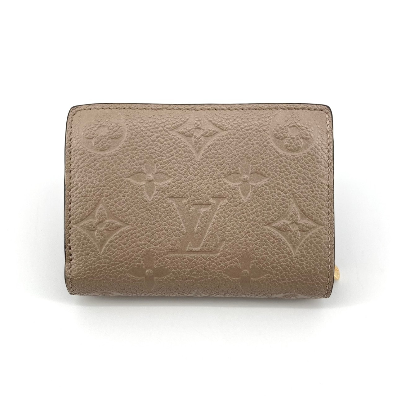 LOUIS VUITTON(ルイ・ヴィトン) ポルトフォイユ クレア M80152 二つ折り財布 ベージュ×ゴールド金具