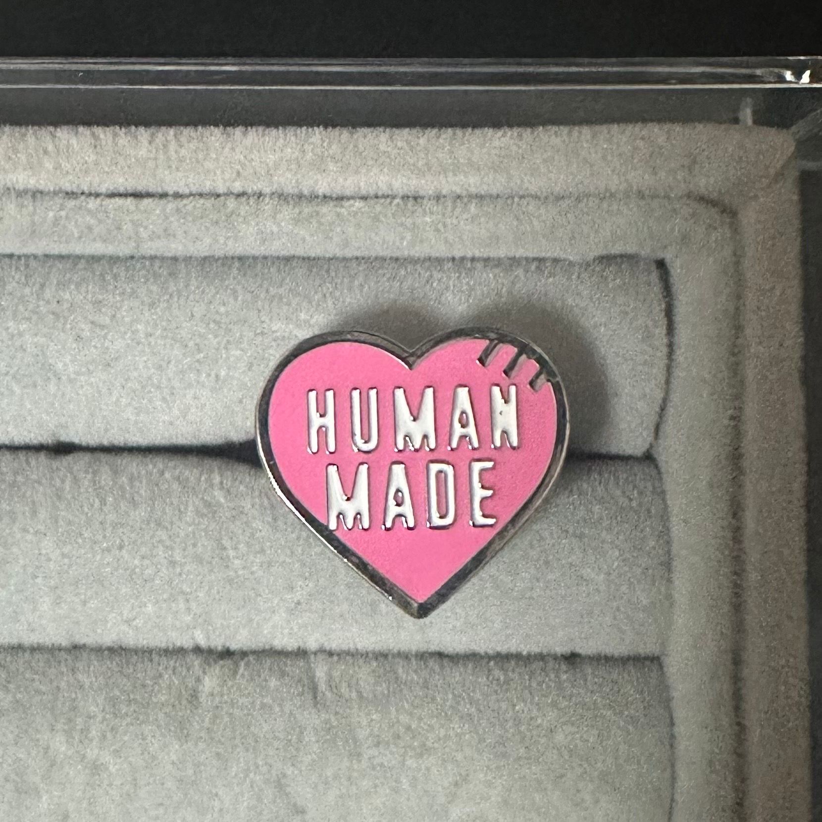 HUMAN MADE HEART RING "Pink" HM23GD051