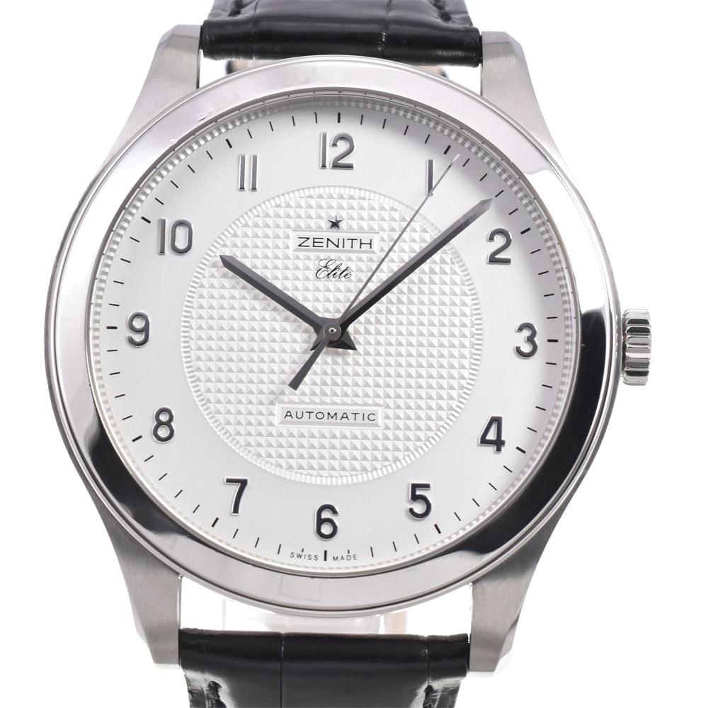 値下 ゼニス ZENITH 03.0520.679/02.C492 グランドクラス エリート 自動巻き メンズ 美品 箱・保証書付き □#146067