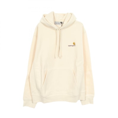 カーハートダブリューアイピー Carhartt WIP Hooded American Script Sweat パーカー 衣料品 トップス コットン メンズ アイボリー系 I02827905XXL 【新品】