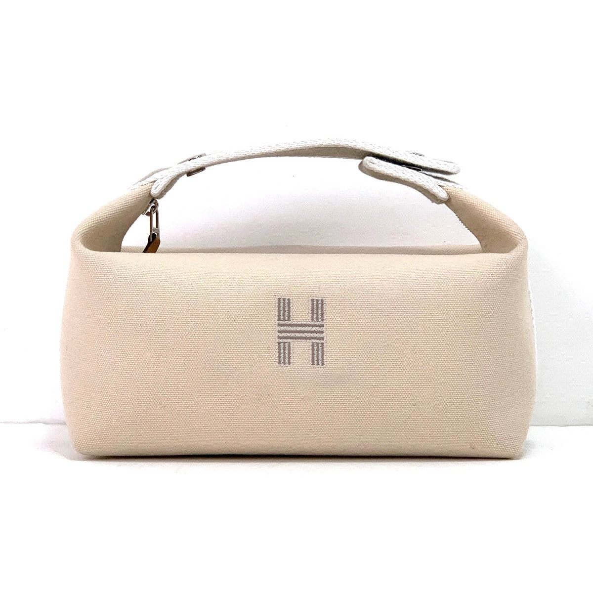 HERMES エルメス ブリッド ア ブラックPM アクセサリーポーチ ベージュ