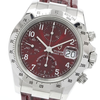 ★保 チュードル プリンスデイト クロノタイム 79280 メンズ 【中古】
