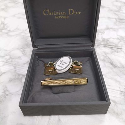 DIOR カフス&ネクタイピン セット