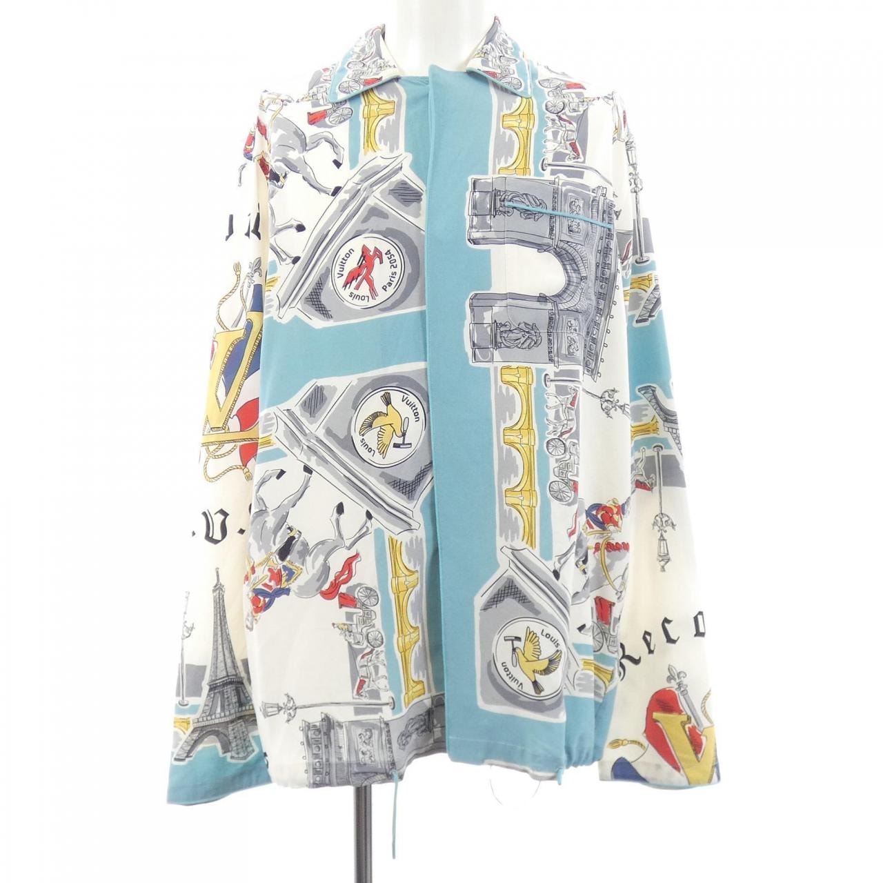 ルイヴィトン LOUIS VUITTON フーデッドパジャマシャツ HHS85WORI シャツ