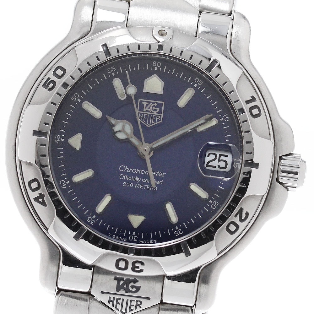 タグホイヤー 6000シリーズ デイト WH5113-K1 メンズ 【中古】
