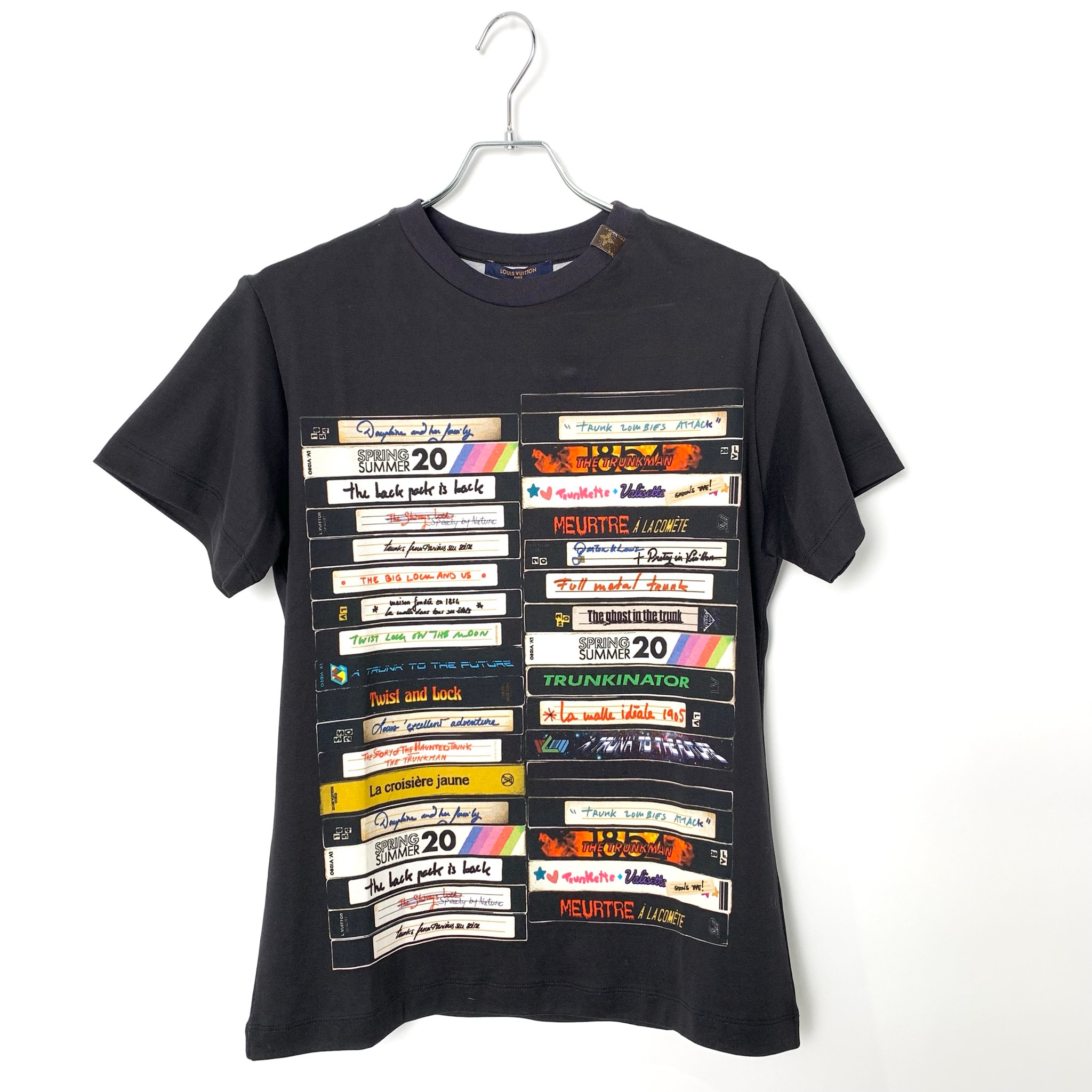 ルイ・ヴィトン 20SS VHSビデオプリント Tシャツ