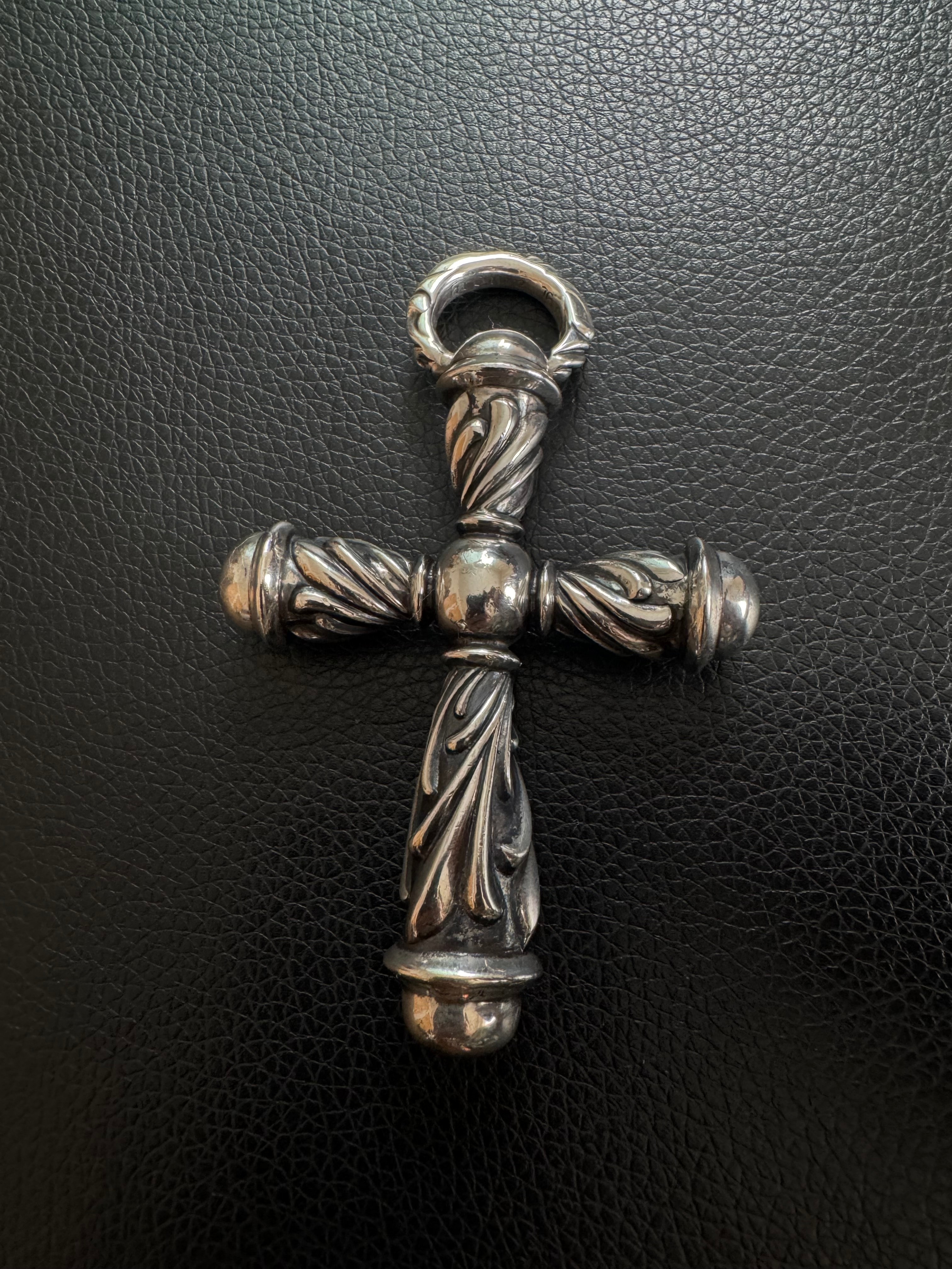 Chrome Hearts Campana Cross Large "Silver"