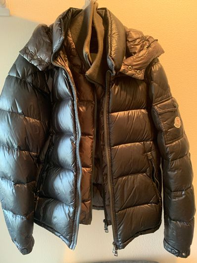 【希少】モンクレール マヤ サイズ0 二重ジッパー付き