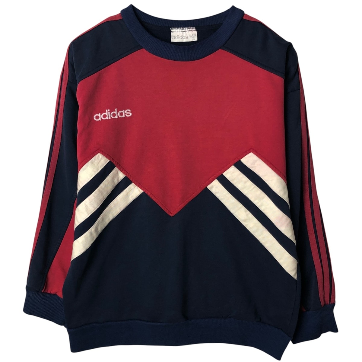 古着 80~90年代 アディダス adidas ワンポイントロゴスウェットシャツ トレーナー メンズL相当 ヴィンテージ/eaa635068