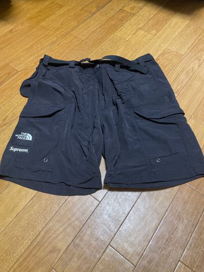 Supreme x The North Face Trekking Packable Belted Short "Black" NB02207I / NF0A7WX7