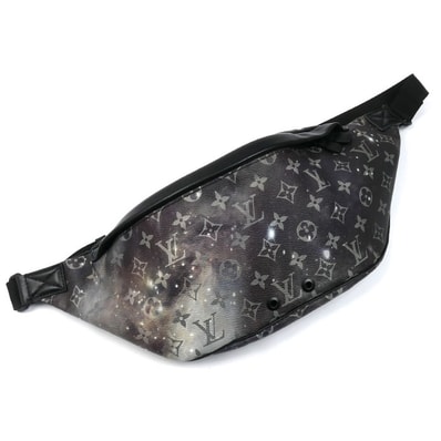 LOUIS VUITTON ルイ・ヴィトン モノグラム ギャラクシー ディスカバリー バムバッグ ボディバッグ ブラック M44444 MI3168 メンズ【中古】【美品】