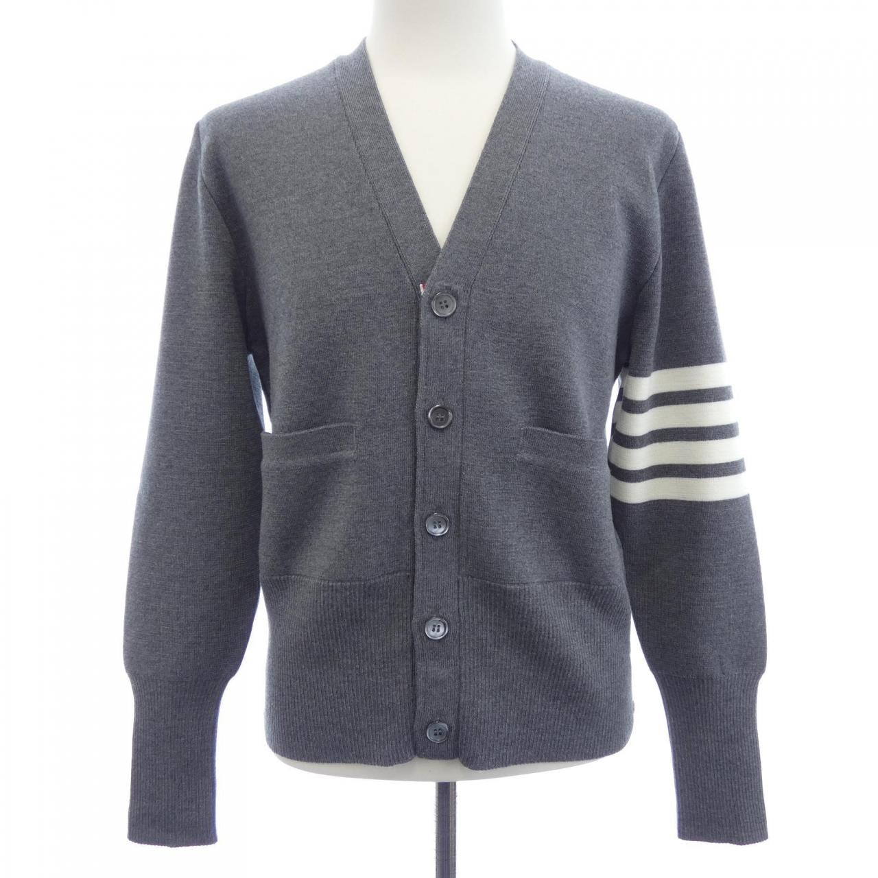 トムブラウン THOM BROWNE MKC160A-00014 カーディガン B (目立った傷や汚れなし)】トムブラウン THOM BROWNE MKC160A-00014