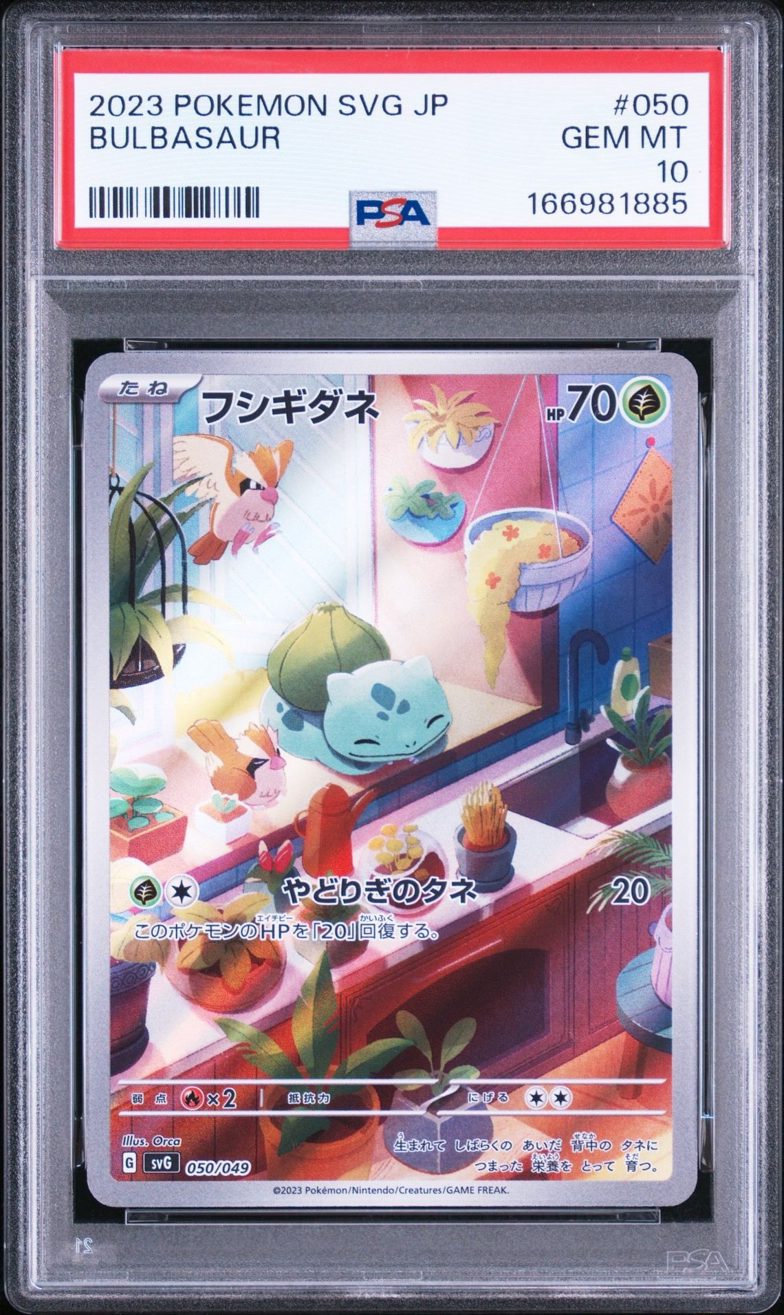 フシギダネ :フルイラスト [SVG 050/049](スペシャルデッキセットex