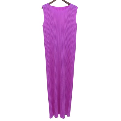 プリーツプリーズ 美品 JUICY COLORS ワンピース レディース ピンク系 PP41JH004 24SS 青山限定 ―