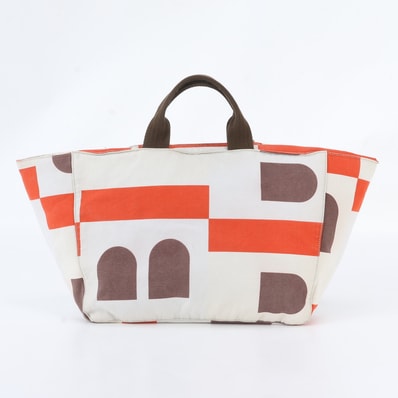 ■美品 バリー ビジーBハンドバッグ レザー×キャンバス