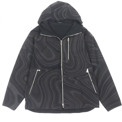 未使用品 エルメス マウンテンパーカー ブラック メンズ 44