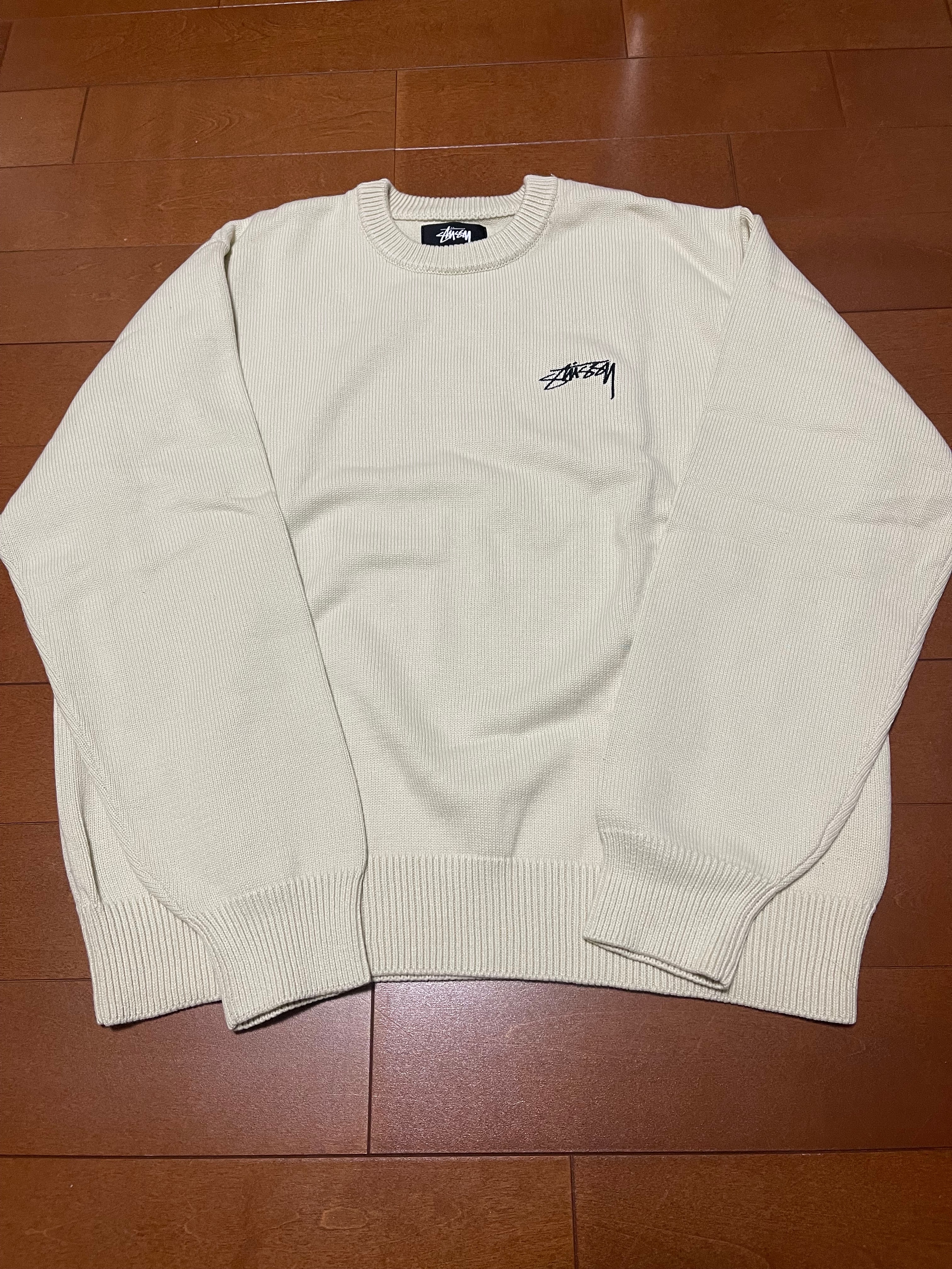 Stussy Care Label Sweater "Natural"
