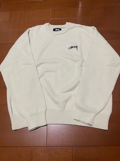 Stussy Care Label Sweater "Natural"