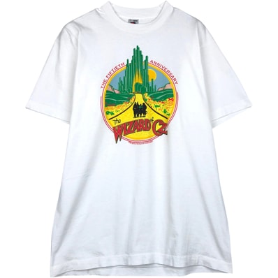 古着 90年代 フルーツオブザルーム FRUIT OF THE LOOM WIZARD OF OZ オズの魔法使い 映画 ムービーTシャツ USA製 メンズL相当 ヴィンテージ/eaa650409