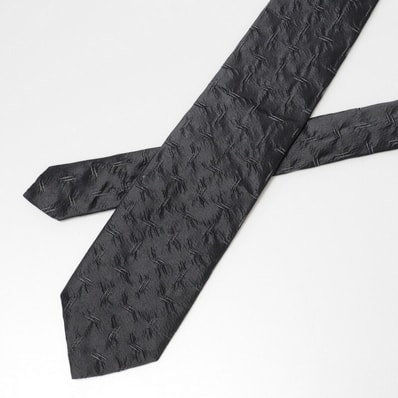 GIORGIO ARMANI ジョルジオアルマーニ ネクタイ シルク 柄 イタリア製 ブランド古着【中古】20230502/GN3427