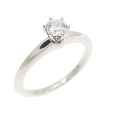 ティファニー クラシックソリティア リング 0.26CT