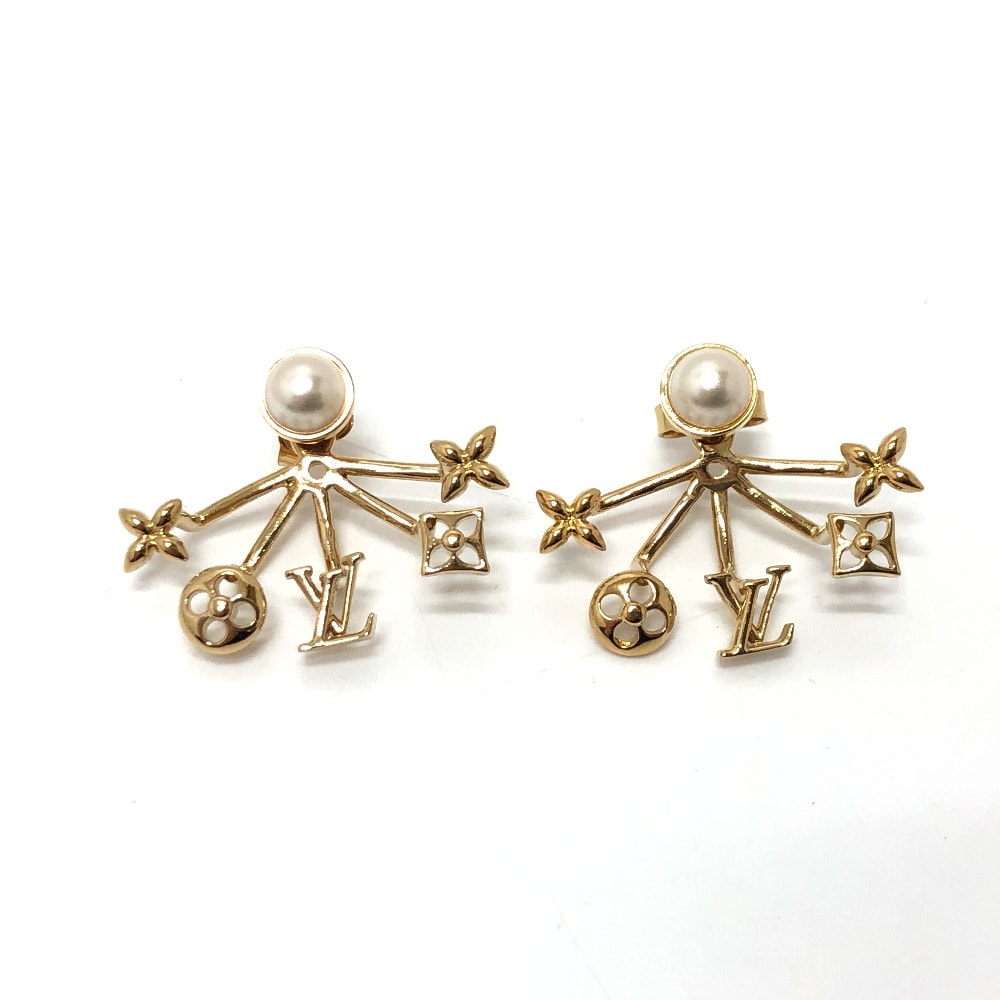 ルイヴィトン LOUIS VUITTON ピアス・クルーザー M00601 パール アクセサリー ピアス メタル ゴールド