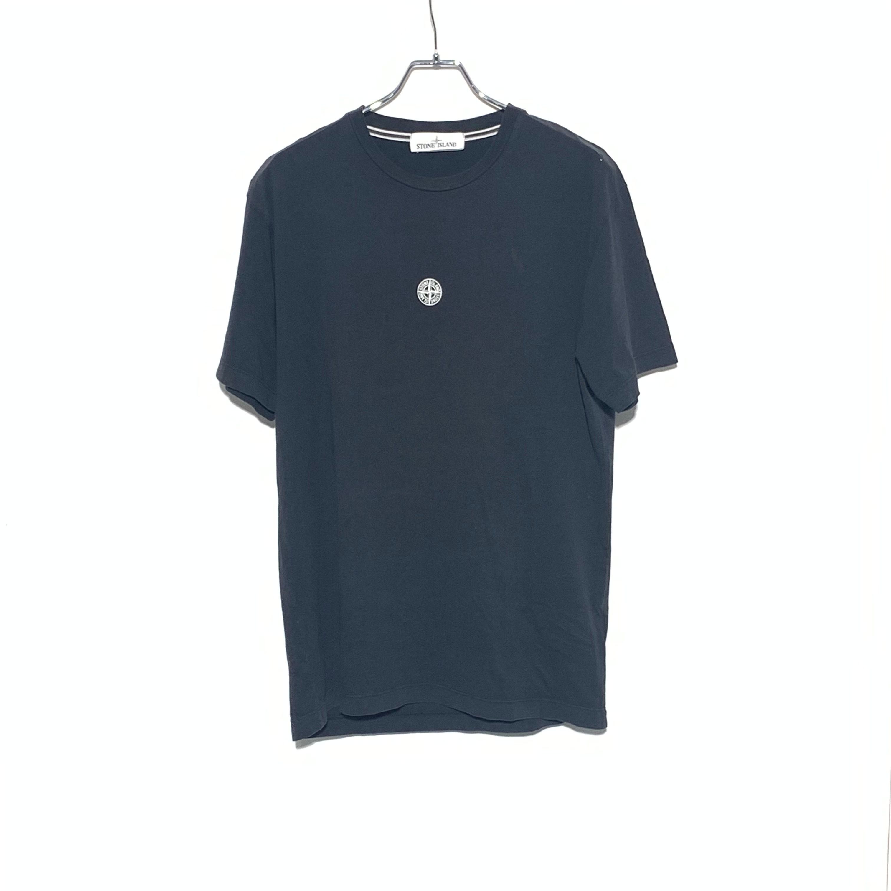 STONE ISLAND center logo TEE