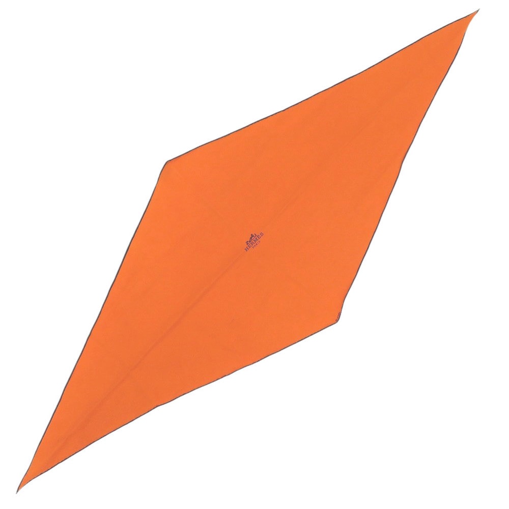 エルメス  ロサンジュ   シルク  オレンジ   スカーフ