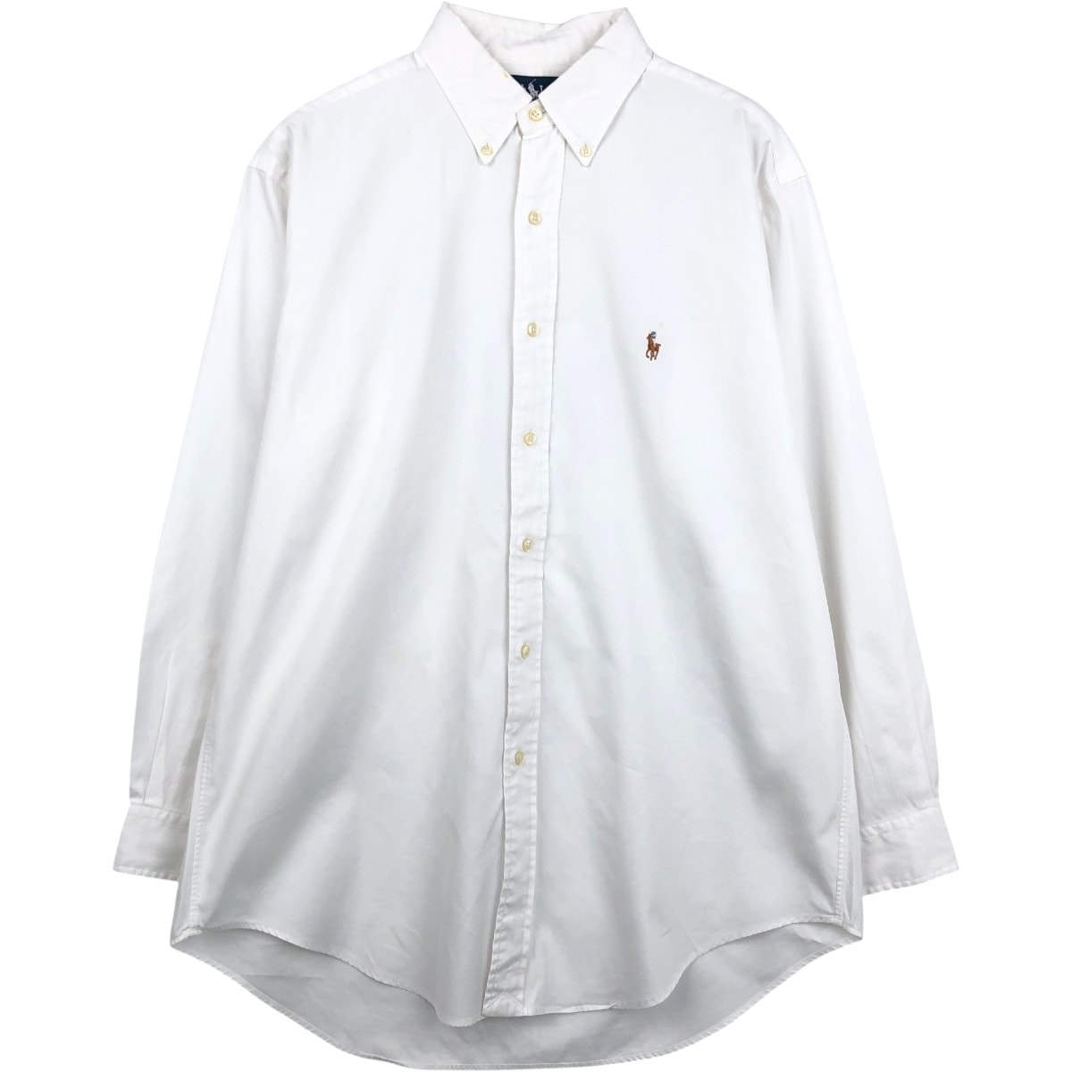 古着 ラルフローレン Ralph Lauren YARMOUTH 長袖 ボタンダウンシャツ メンズL相当/eaa661001