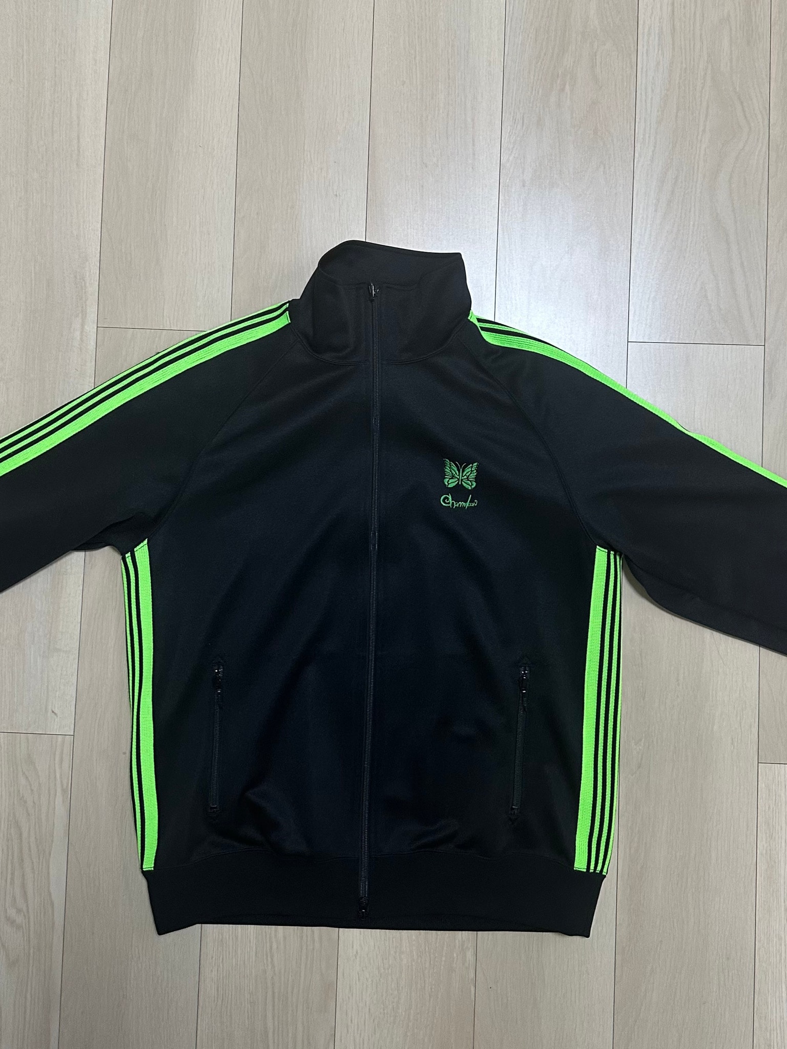 Needles x End of the World Track Jacket "Black/Green"