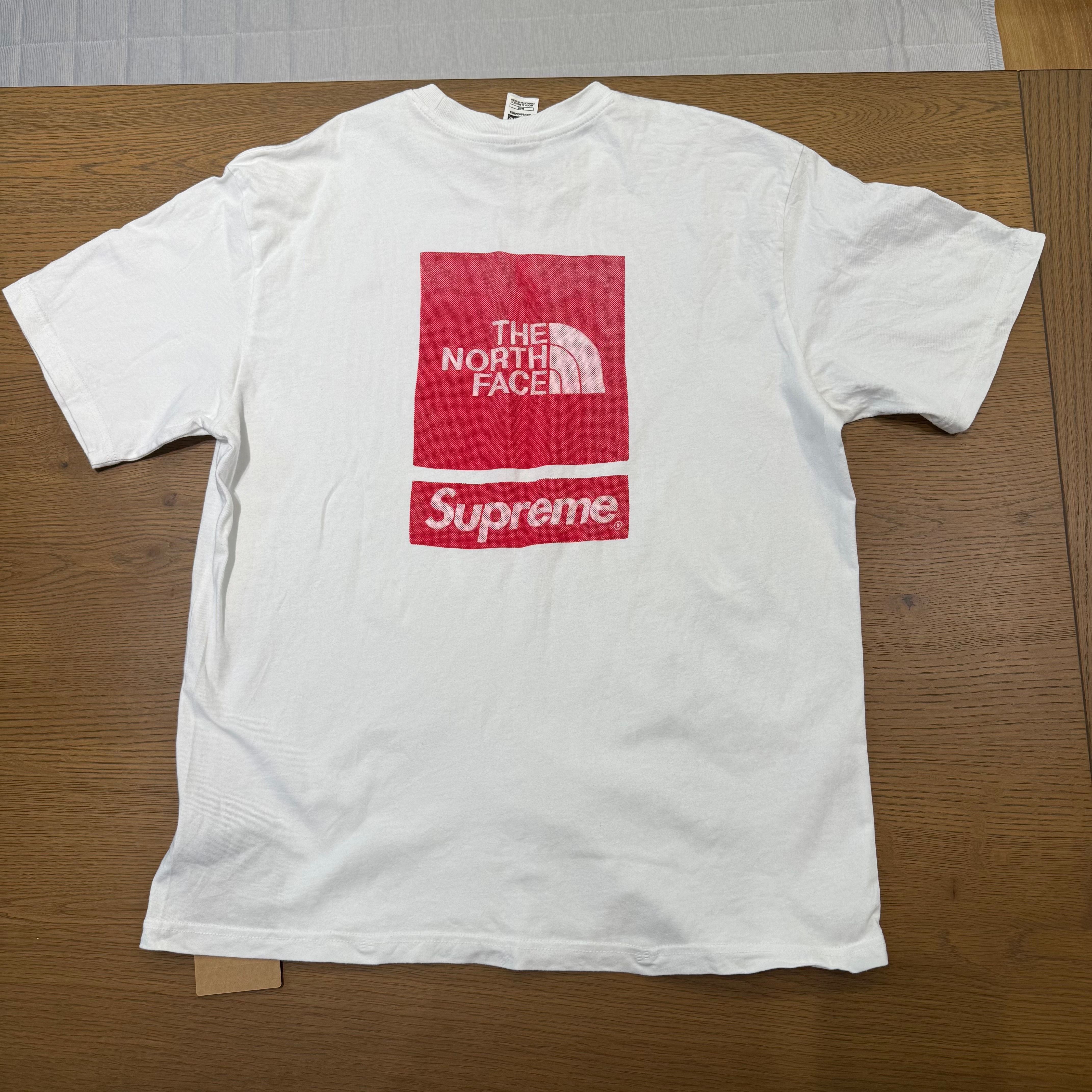 シュプリーム x ザノースフェイス エスエス トップ "ホワイト" 
