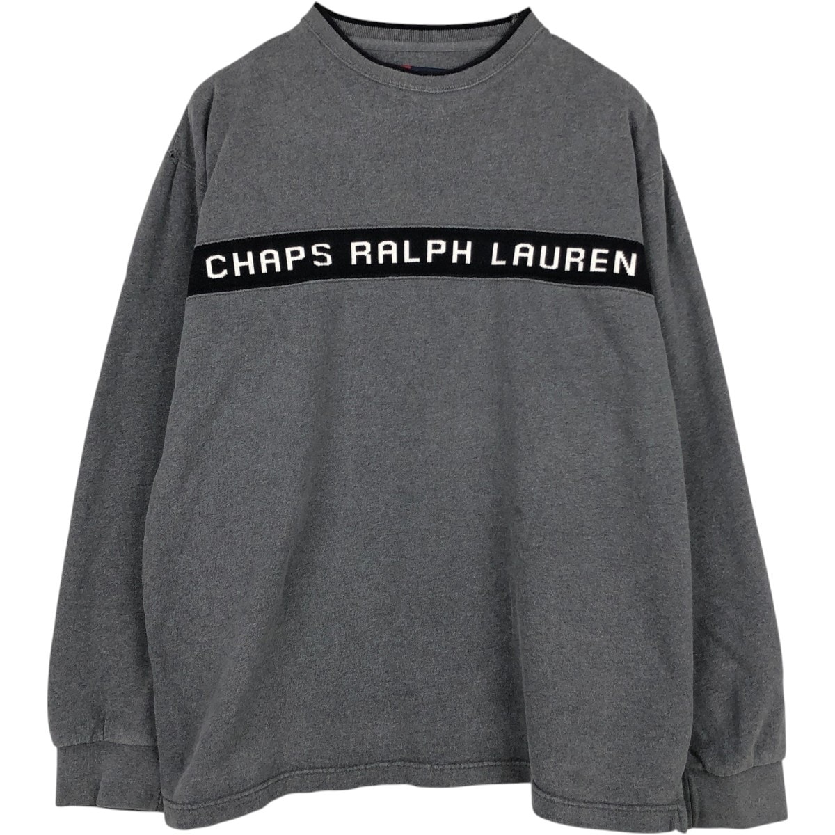 古着 ラルフローレン Ralph Lauren CHAPS チャップス ロゴスウェットシャツ トレーナー メンズL相当/eaa678667