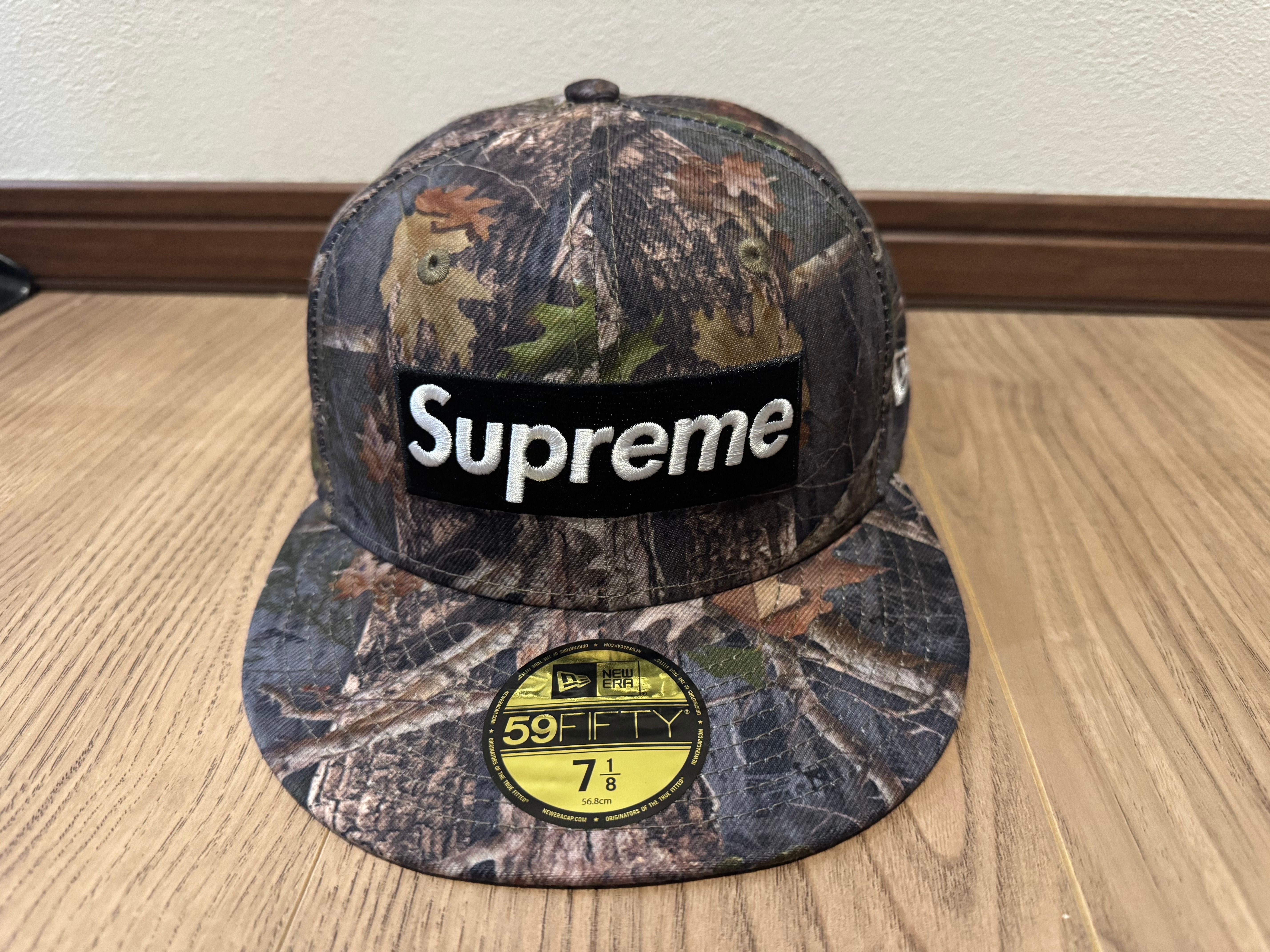Supreme Championship Box Logo New Era "TrueTimber Kanati Camo"