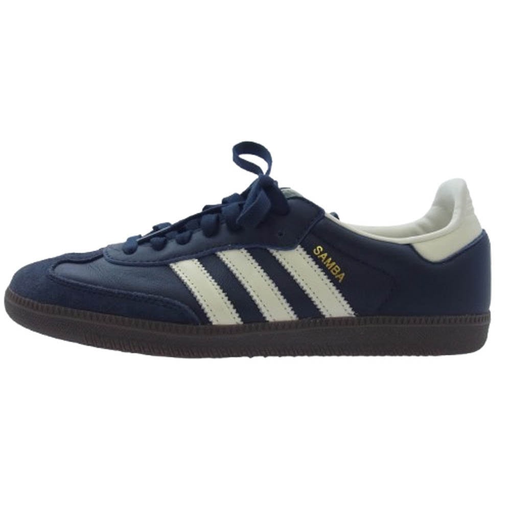 adidas アディダス スニーカー ID2056 Samba OG Night Navy サンバ OG ナイトネイビー スニーカー ダークネイビー系 27cm【中古】