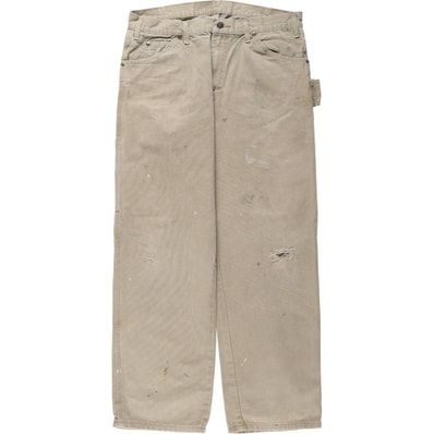 古着 ディッキーズ Dickies ダックペインターパンツ メンズw34相当/eaa678217