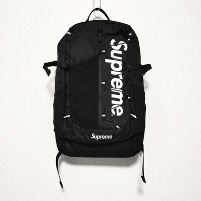 Supreme 2017SS Backpack "Black"