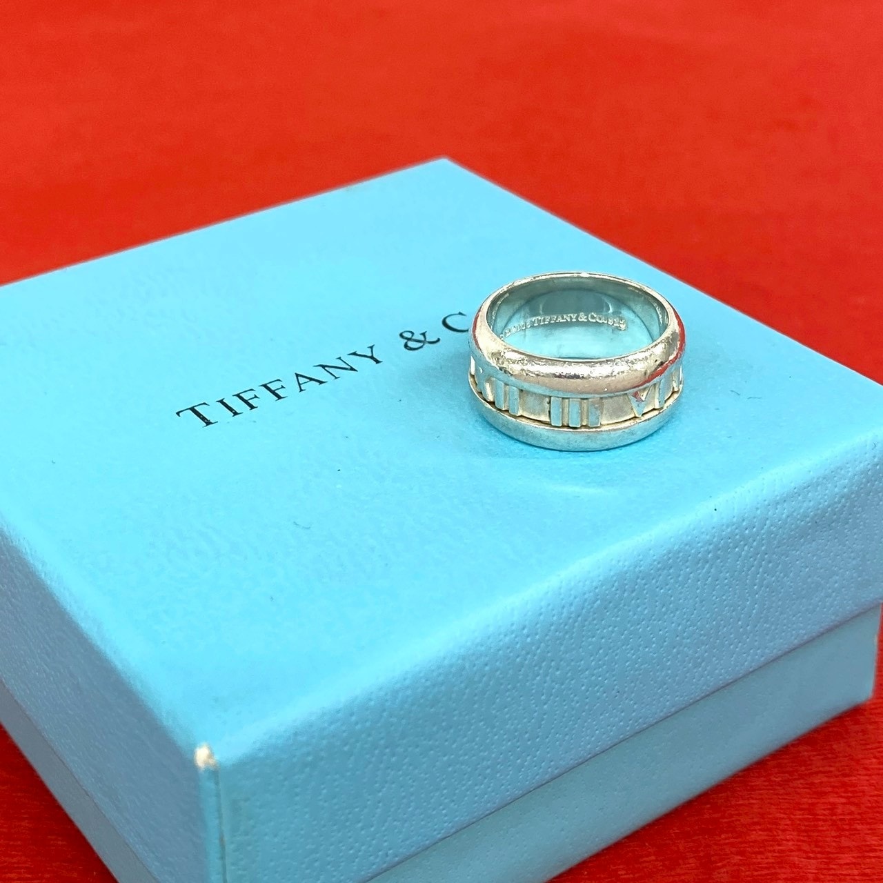 TIFFANY&Co. ティファニー アトラス リング シルバー925 リング・指輪 10.5号 シルバー
 74328
