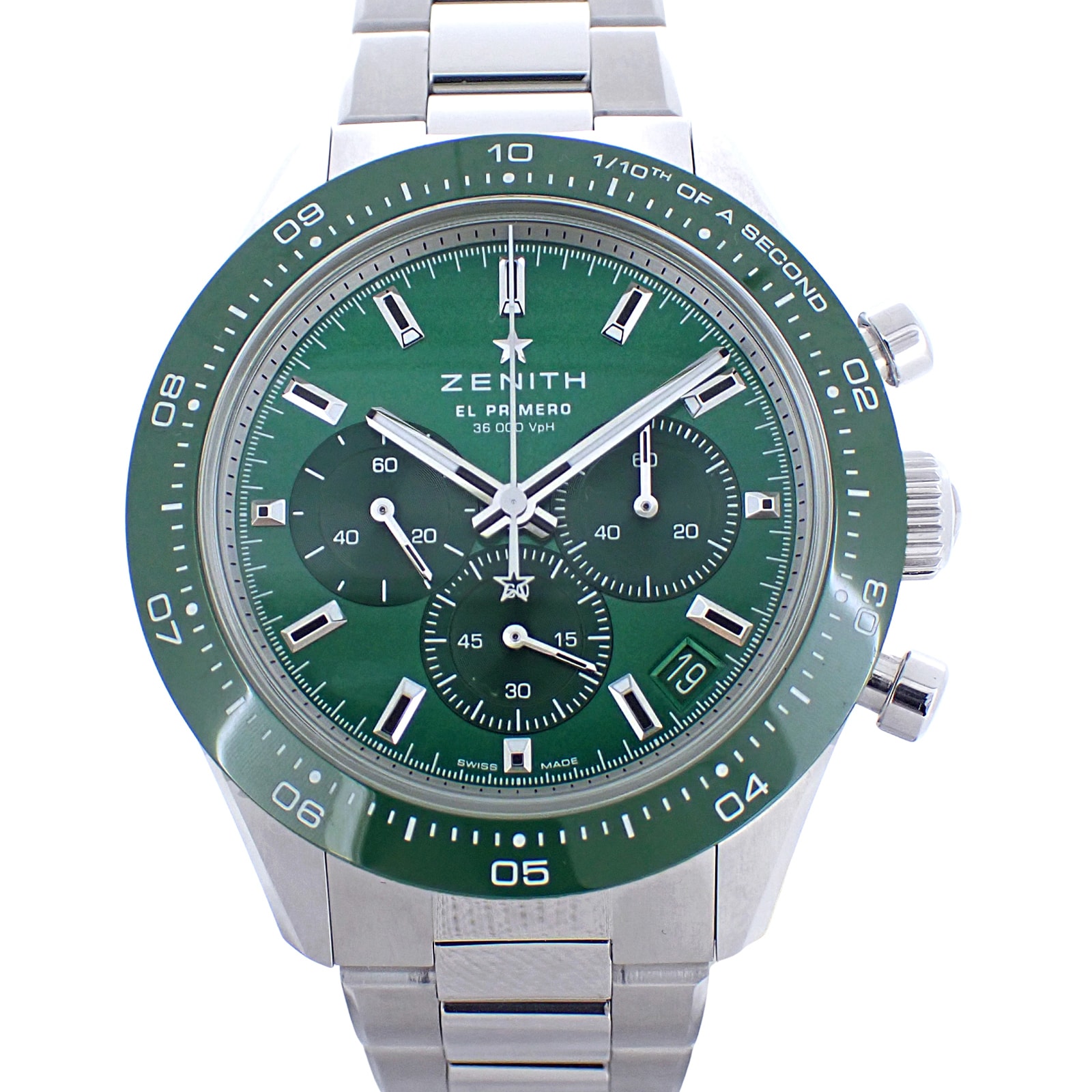 未使用 展示品 世界限定244本 ZENITH ゼニス  クロノマスター スポーツ ヨシダスペシャル  03.3107.3600/56.M3100  エルプリメロ3600  メンズ 腕時計