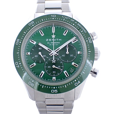 未使用 展示品 世界限定244本 ZENITH ゼニス クロノマスター スポーツ ヨシダスペシャル 03.3107.3600/56.M3100 エルプリメロ3600 メンズ 腕時計