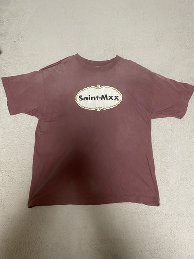 Saint Mxxxxxx SS T-Shirt Saint Mxx "Burgundy"