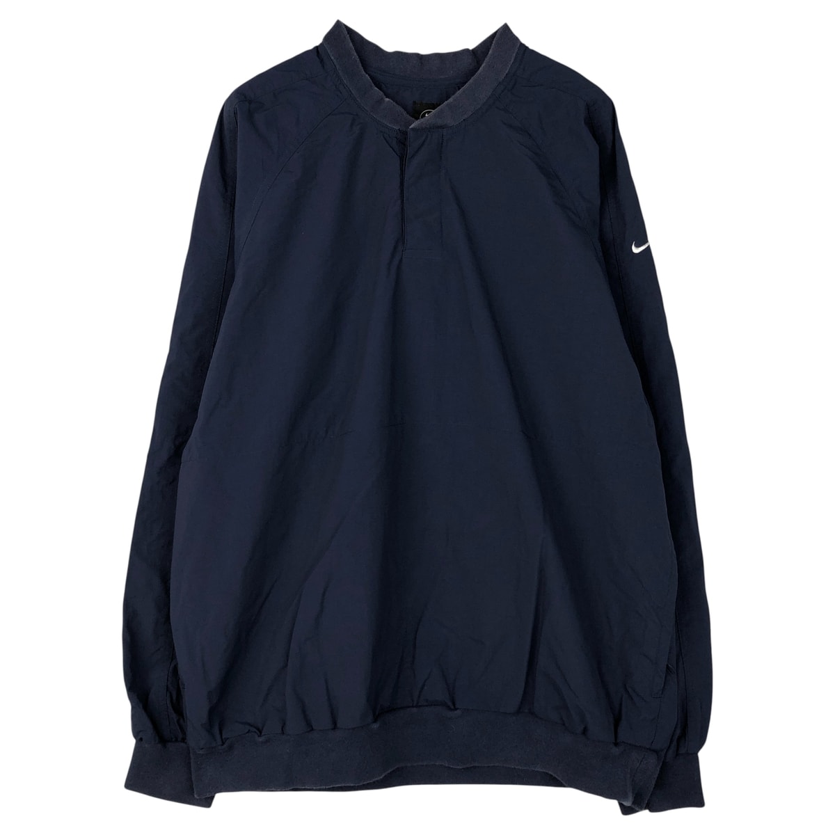 古着 90~00年代 ナイキ NIKE GOLF ゴルフ ハーフスナップ ナイロンプルオーバー メンズM相当/eaa606592