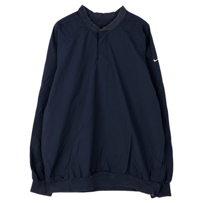 古着 90~00年代 ナイキ NIKE GOLF ゴルフ ハーフスナップ ナイロンプルオーバー メンズM相当/eaa606592